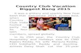 Country Club Vacation Biggest Bang 2015
