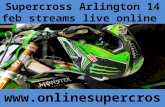 Supercross (((())))) Arlington 14 february 2015 stream####