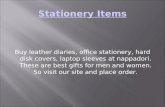Stationery items