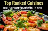 Top Ranked Cuisines in the World