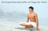 Yoga for Men - Health Benefits of Yoga Practice for Men