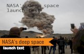 NASA's deep space launch test