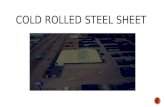 Cold Rolled Steel Sheet | Cold Formed Sheet Pile
