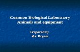Common Biological Laboratory Animals and equipment
