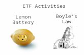ETF Activities