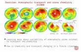 Overview: Atmospheric transport and ozone chemistry    SS2008