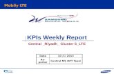 KPIs Weekly Report