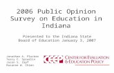 2006 Public Opinion Survey on Education in Indiana