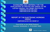 REPORT OF THE ELECTRONIC WORKING GROUP UNEP(DEC)/CAR WG.29/INF.12