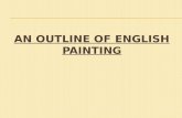 An outline of  english  painting