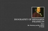 Biography of Benjamin  FranKLIN