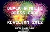 BLACK & WHITE DRESS CODE REVELION 2012