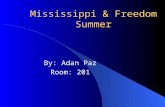 Mississippi & Freedom Summer