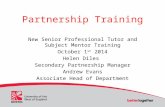 Partnership Training