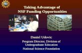 Taking Advantage of  NSF Funding Opportunities