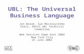 UBL: The Universal Business Language