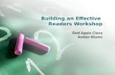 Building an Effective  Readers Workshop