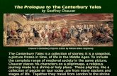The Prologue to  The Canterbury Tales  by  Geoffrey Chaucer