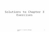 Solutions to Chapter 3 Exercises