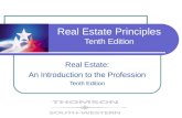 Real Estate Principles Tenth Edition