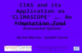 CIAS and its Application as ‘CLIMASCOPE’ …. An Adaptation Tool