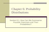 Chapter 6: Probability Distributions