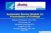 Systematic Review Module 12: Presentation of Findings