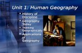 Unit 1: Human Geography