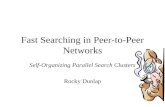 Fast Searching in Peer-to-Peer Networks