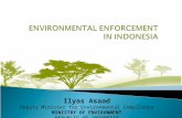 ENVIRONMENTAL ENFORCEMENT  IN INDONESIA