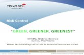 Green Tech/Building Initiatives & Potential Insurance Issues