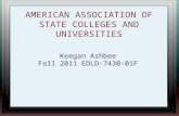 AMERICAN ASSOCIATION OF STATE COLLEGES AND UNIVERSITIES