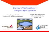 Overview of Alabama Power’s  Tallapoosa River Operations