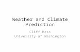 Weather and Climate Prediction