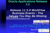 Oracle Applications Release 11 i Release 11.5.9 WorkFlow