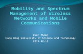 Mobility  and  Spectrum Management  of  Wireless Networks  and  Mobile  C ommunications