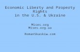 Economic Liberty and Property Rights in the U.S. & Ukraine