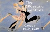 The  “Roaring”  Twenties