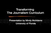 Transforming  The Journalism Curriculum