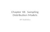 Chapter 18:  Sampling Distribution Models