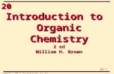 Introduction to  Organic Chemistry 2 ed William H. Brown