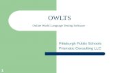 OWLTS Online World Language Testing Software