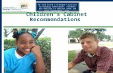 Children’s Cabinet Recommendations
