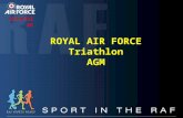 ROYAL AIR FORCE Triathlon AGM