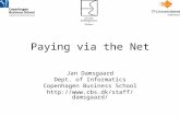 Paying via the Net