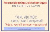 ENGLISH vs LATIN