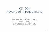 CS 204 Advanced Programming