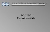 EMS Implementation and Operation