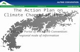 The Action Plan on  Climate Change in the Alps