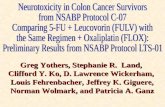Neurotoxicity in Colon Cancer Survivors  from NSABP Protocol C-07
